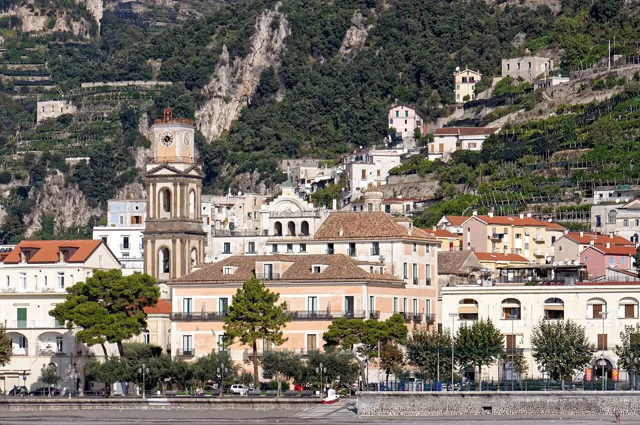 A village on the Amalfi Coast