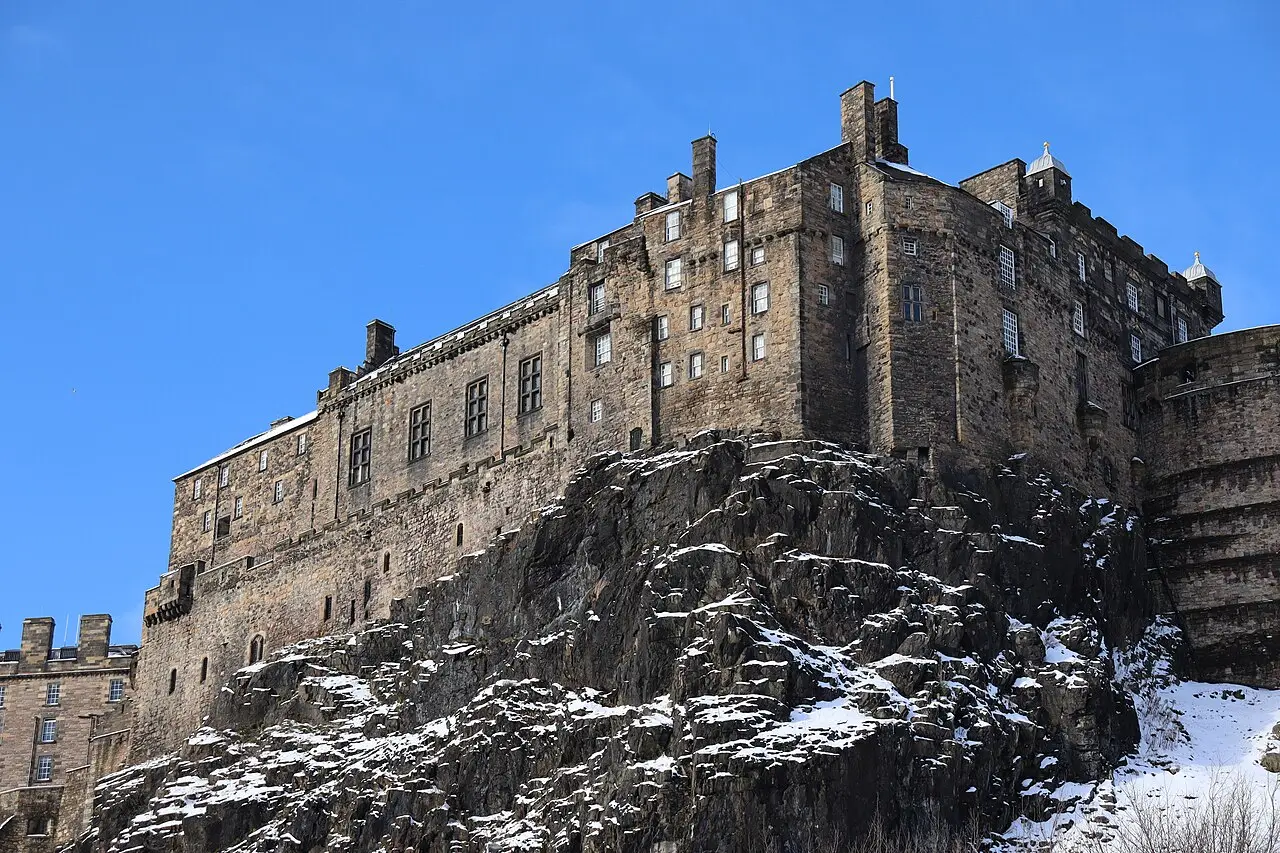Edinburgh Castle on its rock
