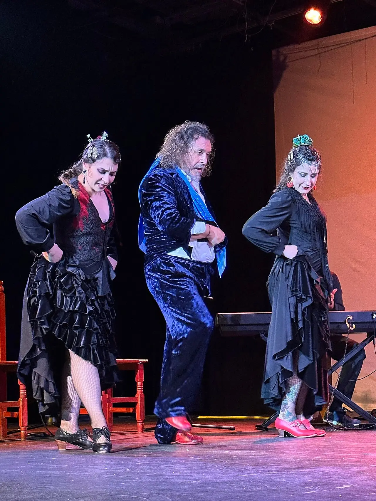 Flamenco dancers performing