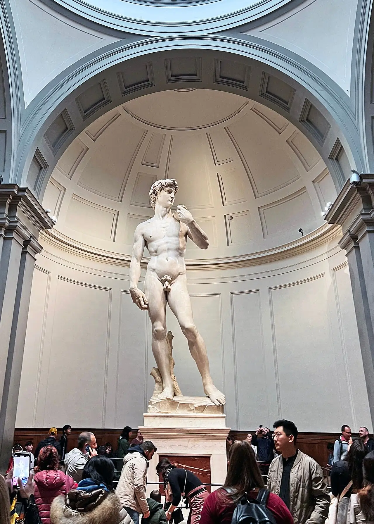 David in its domed tribune