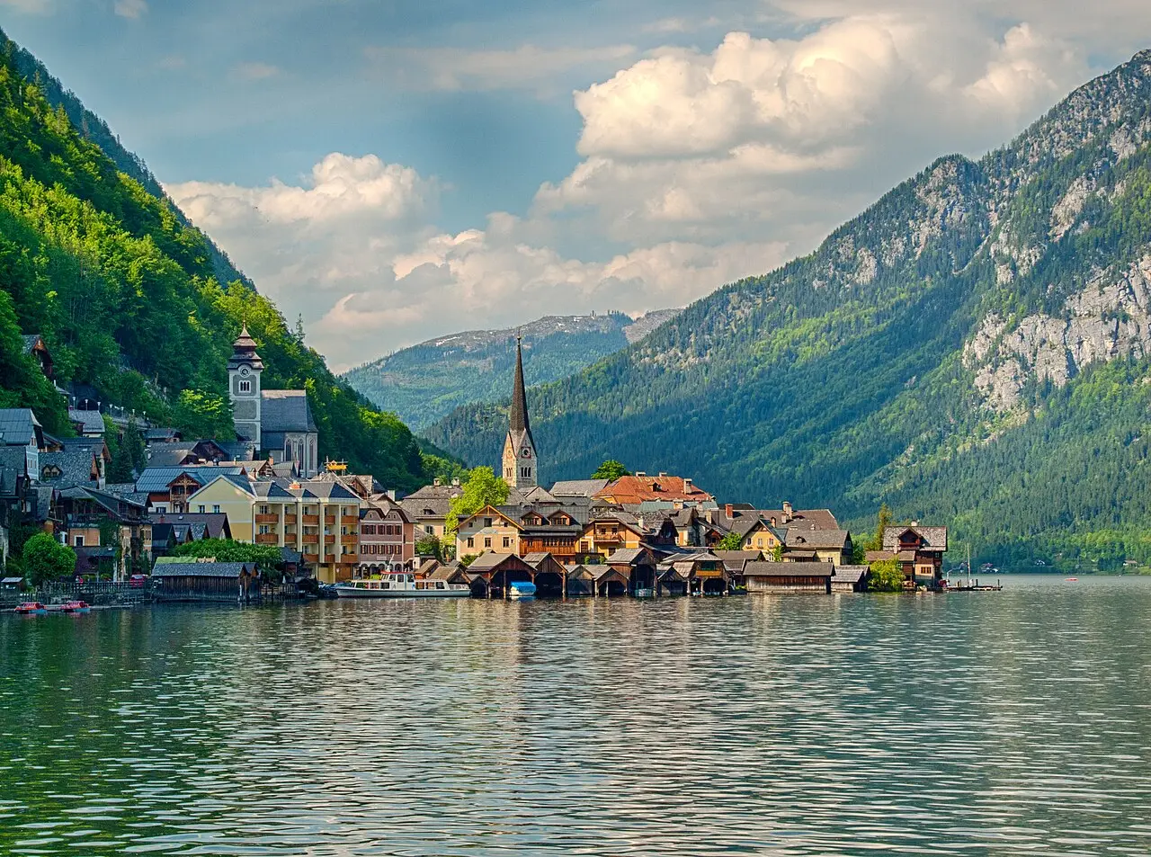 Hallstatt and the lake