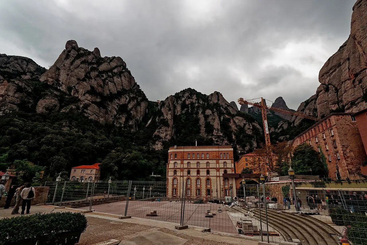 Montserrat's jagged peaks