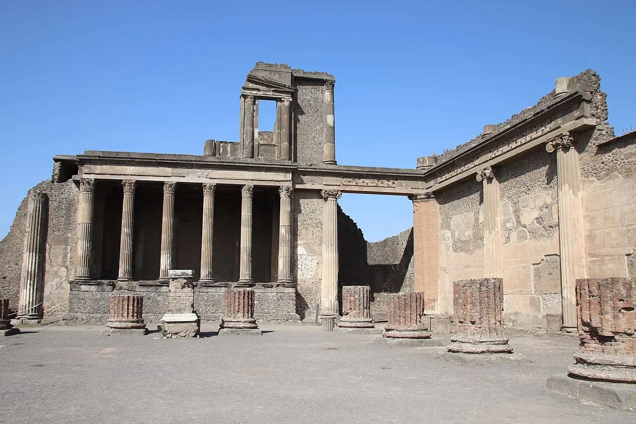 Columns at Pompeii