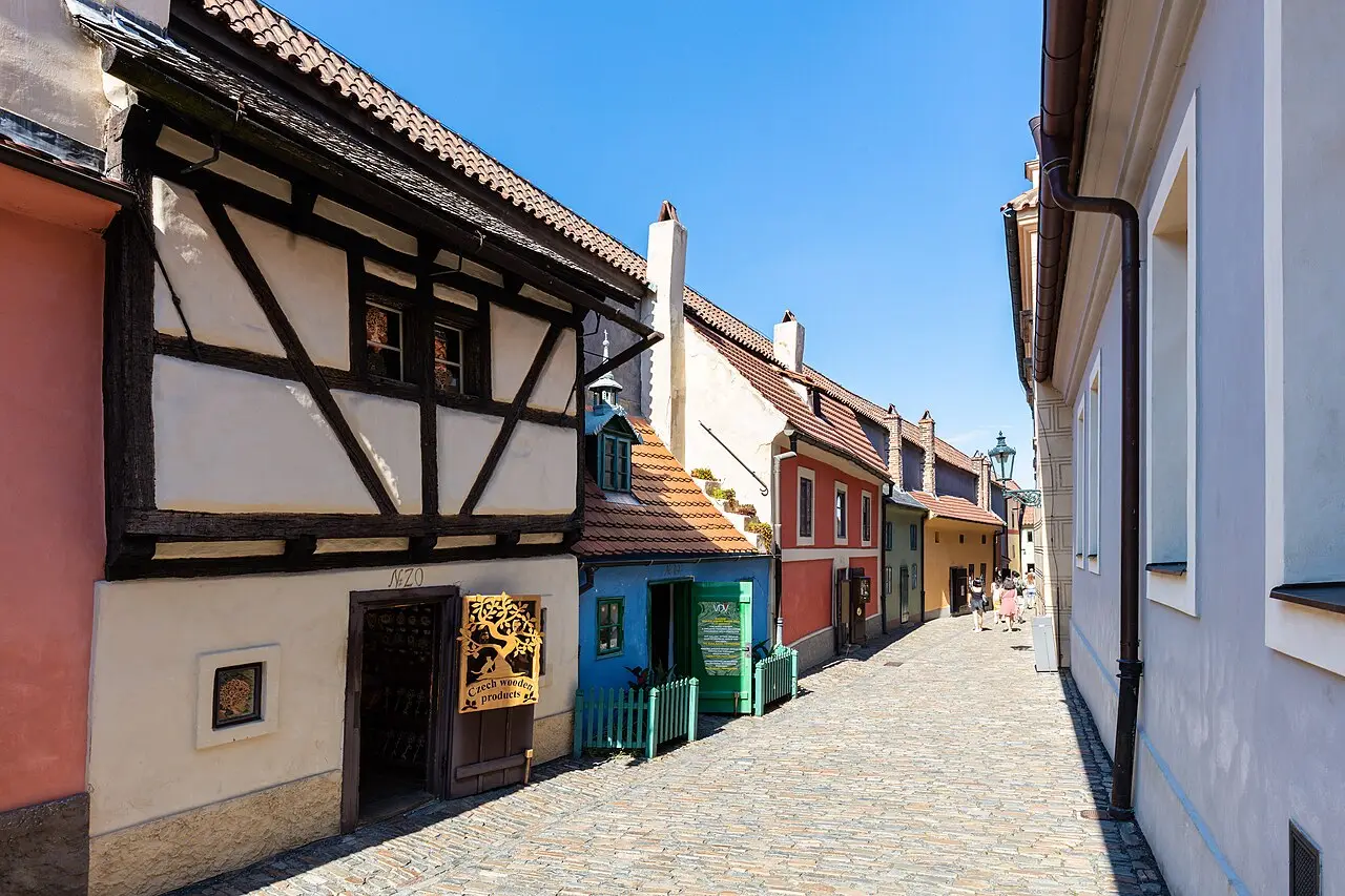 Golden Lane at Prague Castle