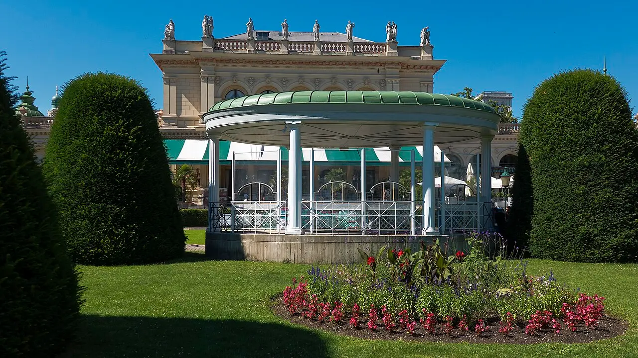 The Kursalon and its garden
