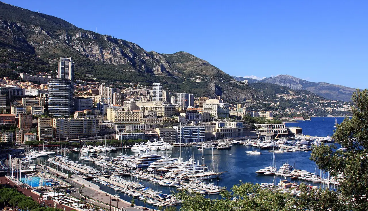 Monaco's harbour