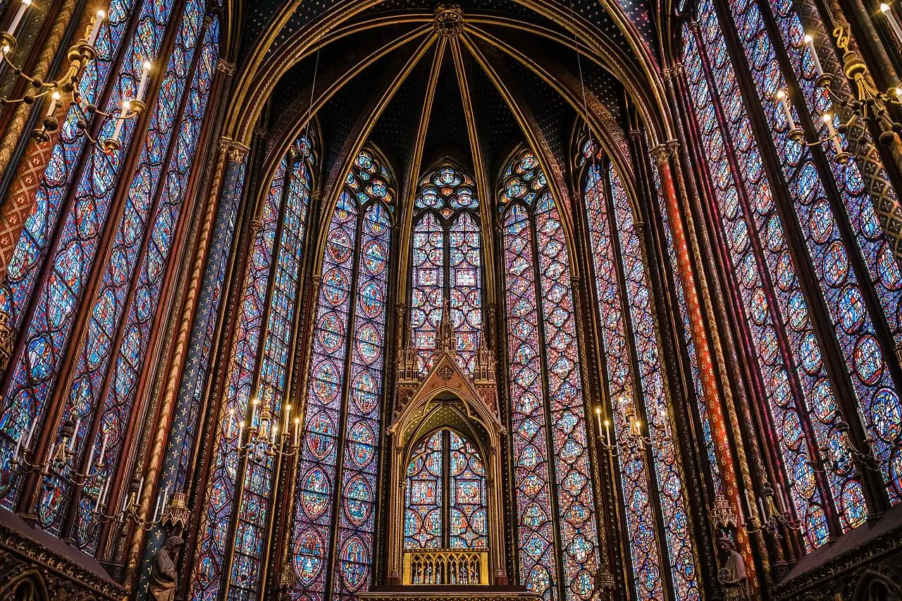 The stained-glass windows of Sainte-Chapelle