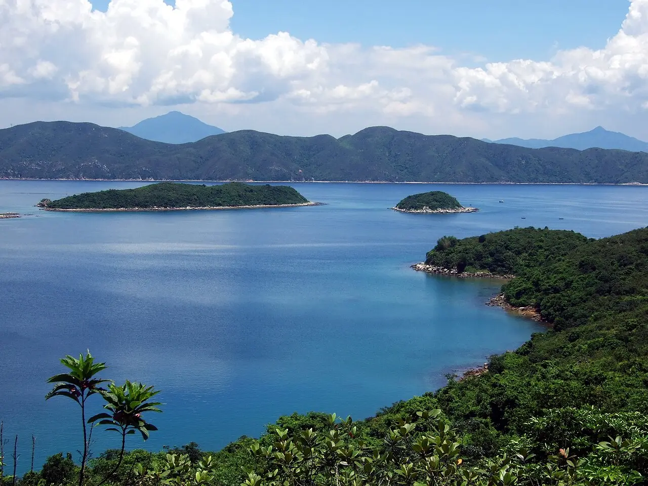Islands and bays of the Sai Kung coast