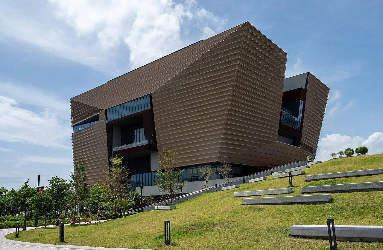 The Hong Kong Palace Museum building in West Kowloon