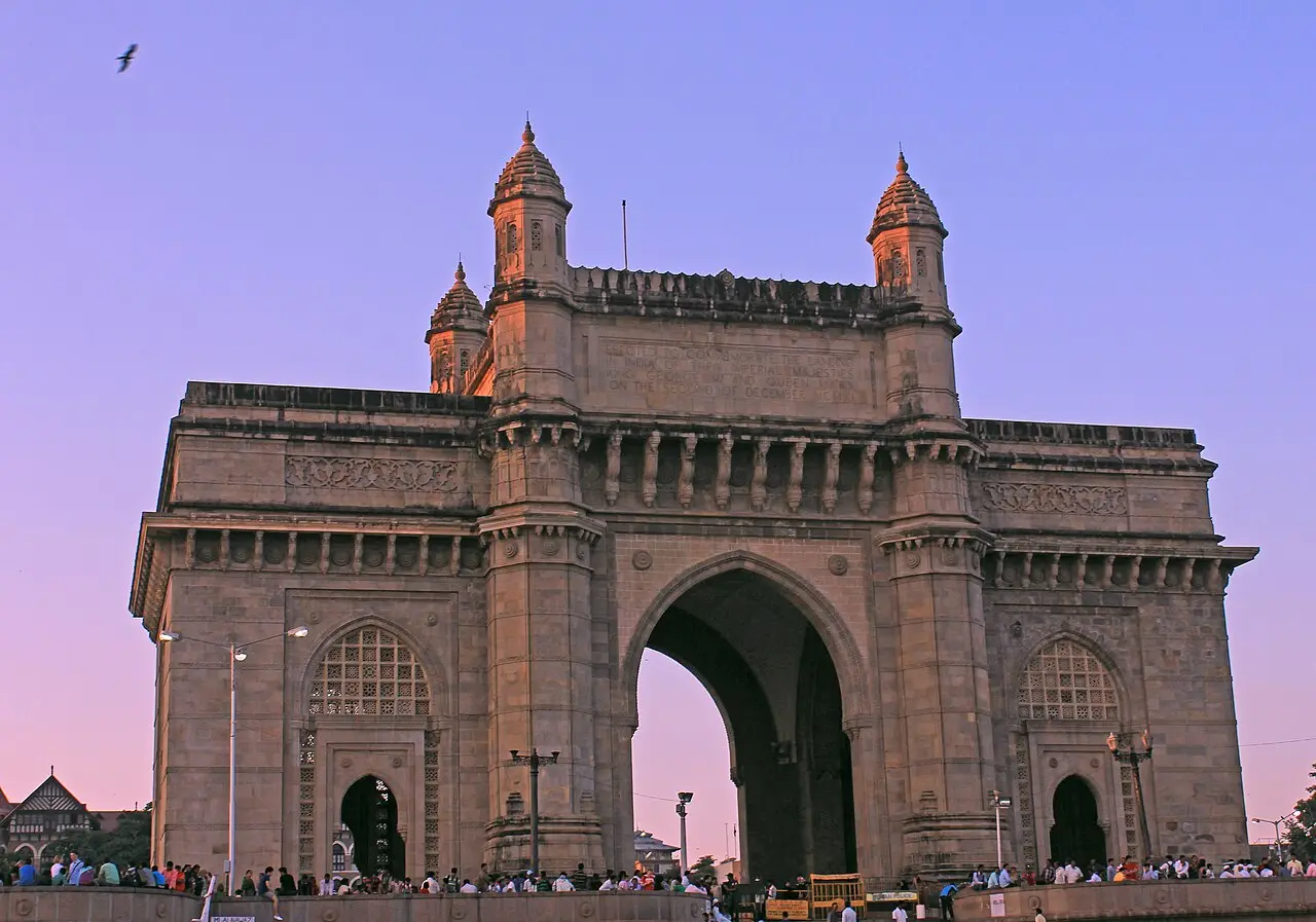 The Gateway of India at dusk