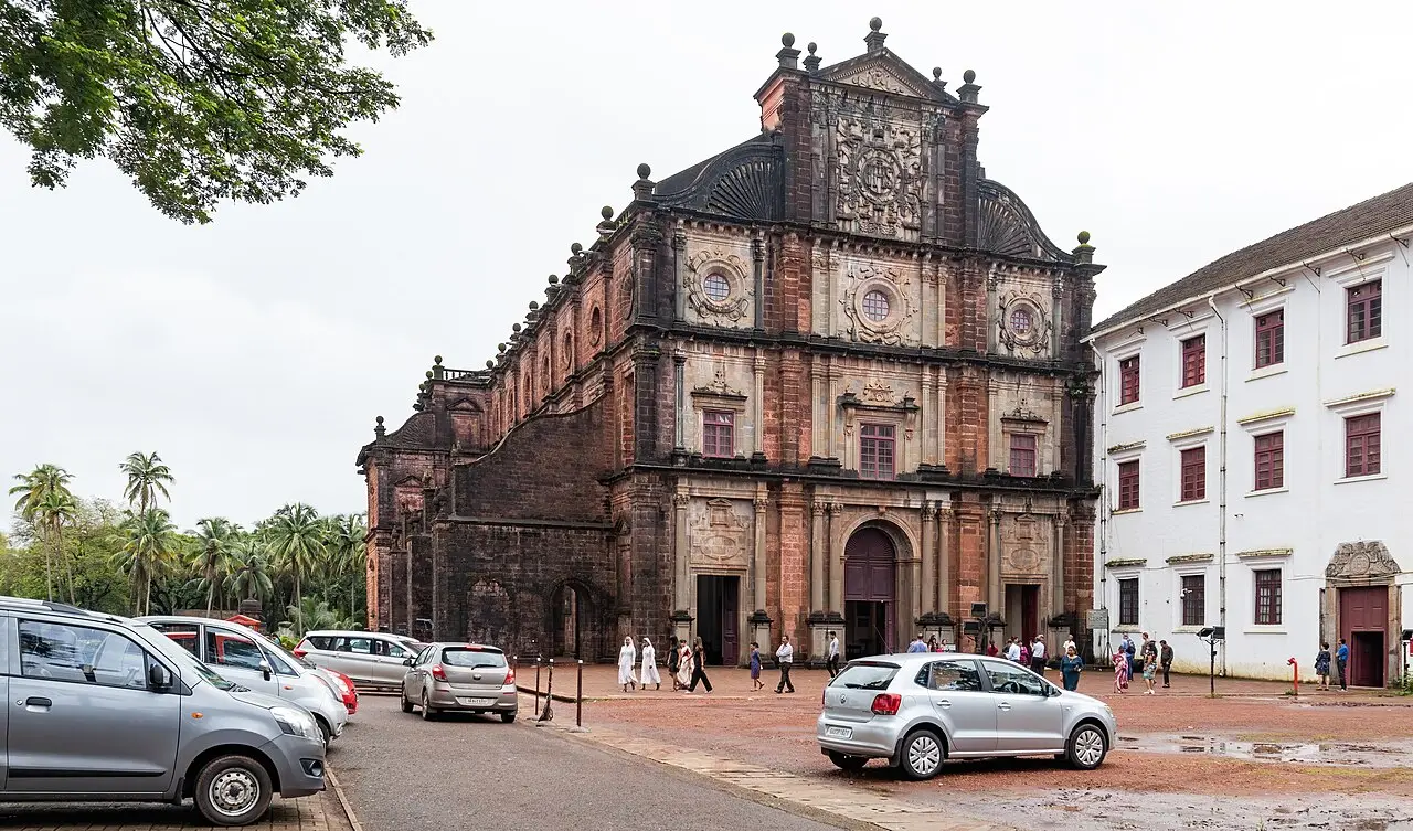 The Basilica of Bom Jesus in Old Goa