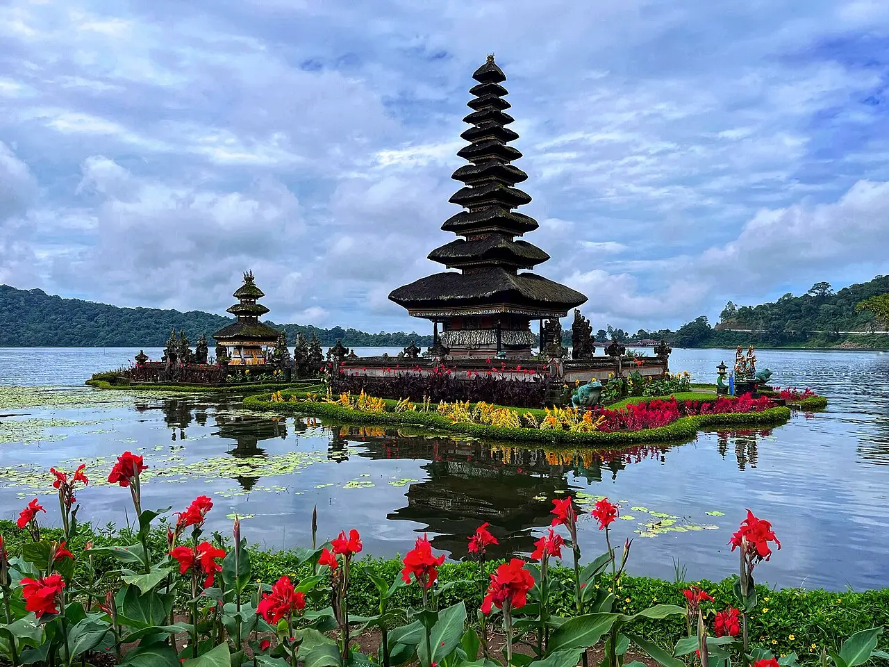 Pura Ulun Danu Beratan on Lake Beratan