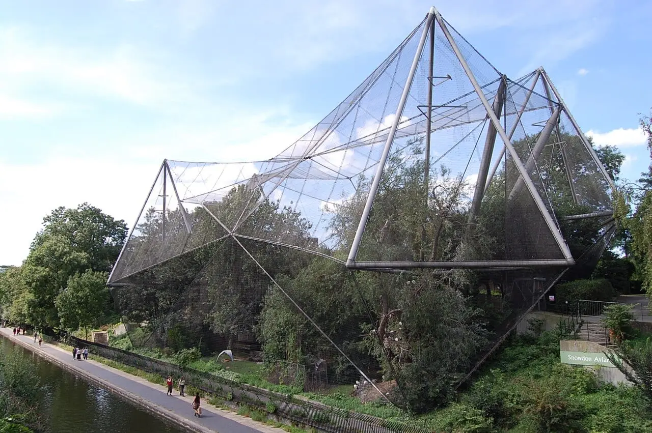 The Snowdon Aviary at London Zoo