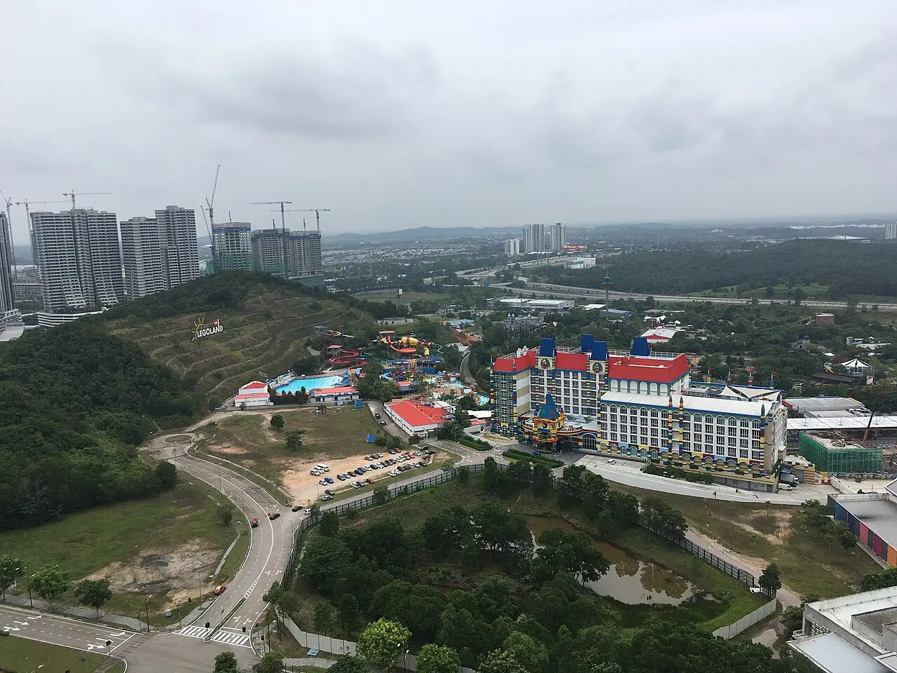 LEGOLAND Malaysia Resort from above