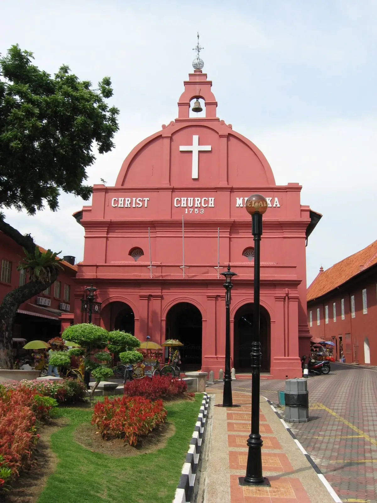 Christ Church on Malacca's red Dutch Square