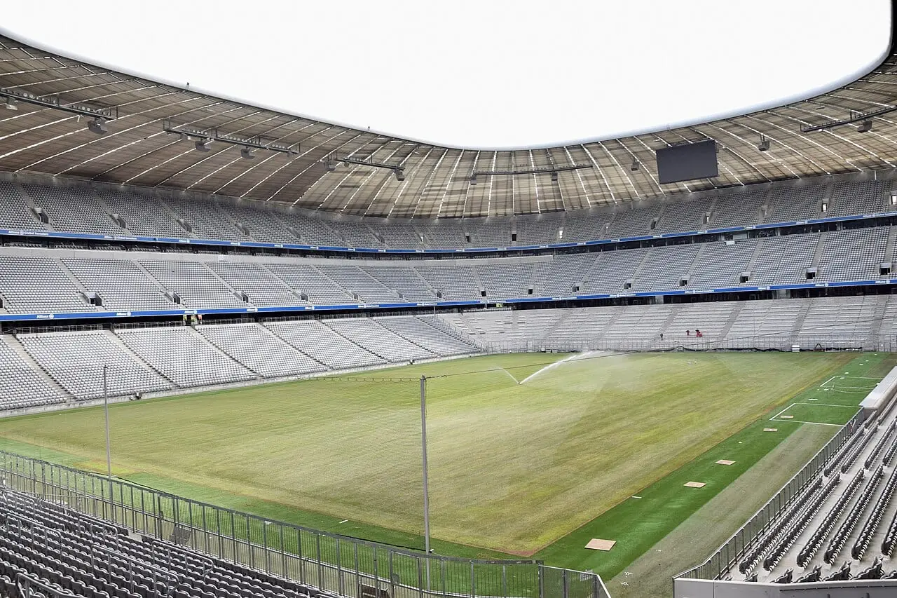 Inside the Allianz Arena