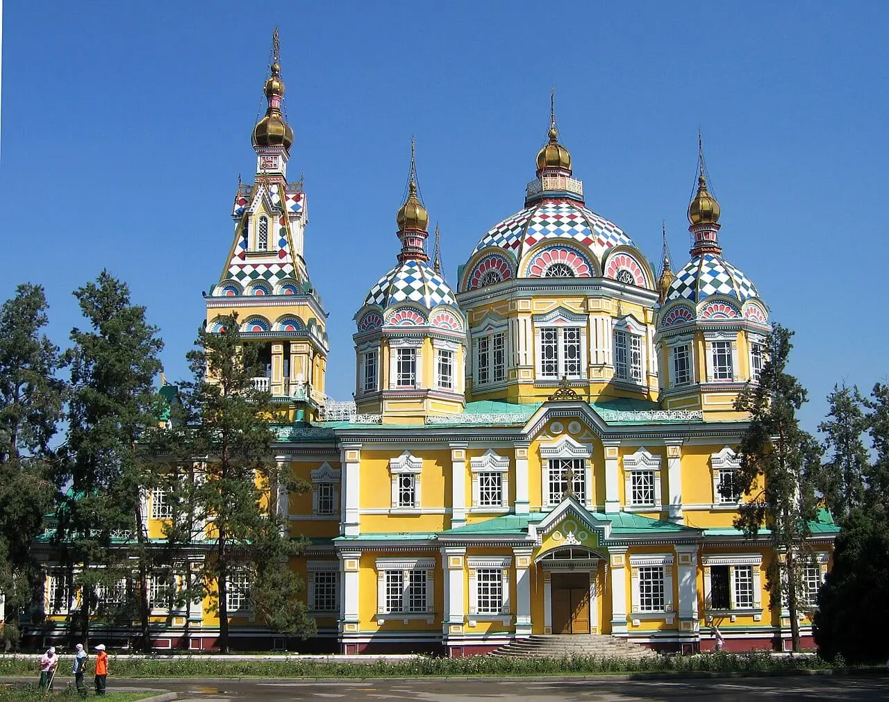 The Ascension (Zenkov) Cathedral in Panfilov Park, Almaty
