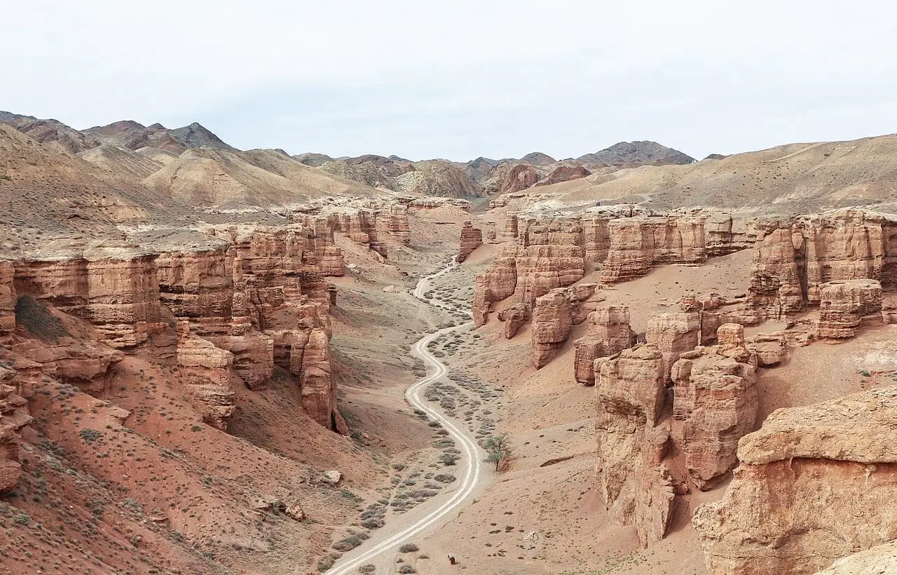Charyn Canyon's Valley of Castles