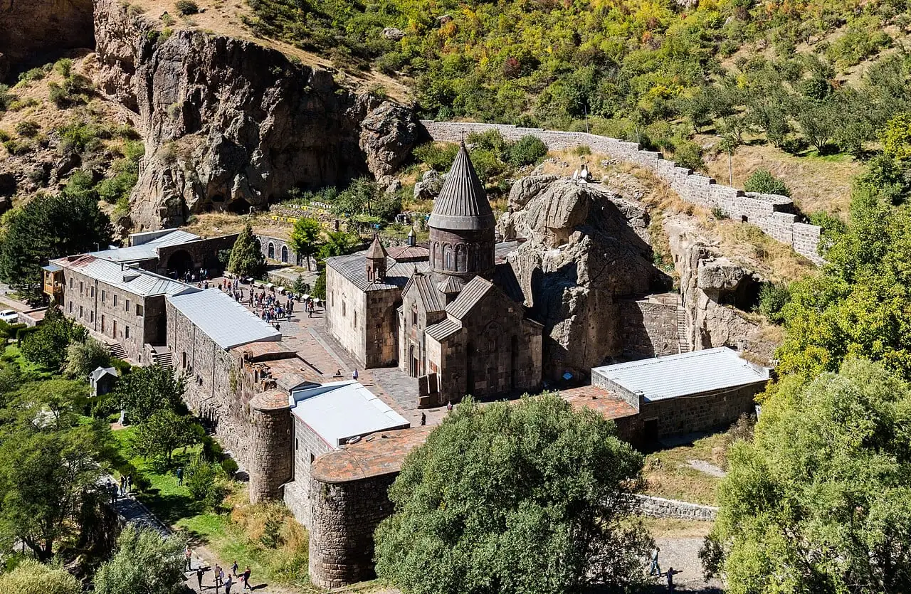 Geghard Monastery in its gorge