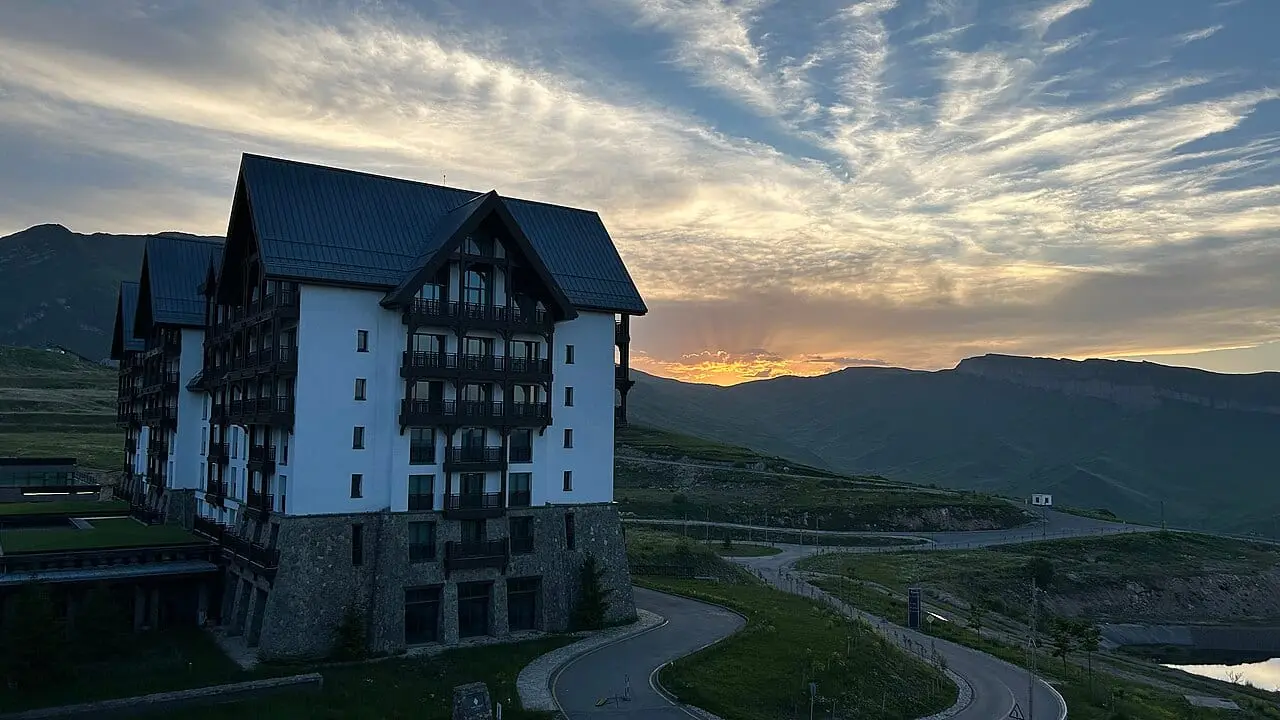 A hotel at Shahdag Mountain Resort