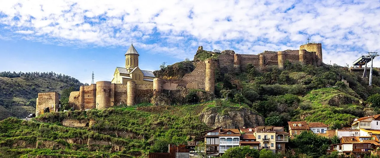 Narikala Fortress above Old Tbilisi