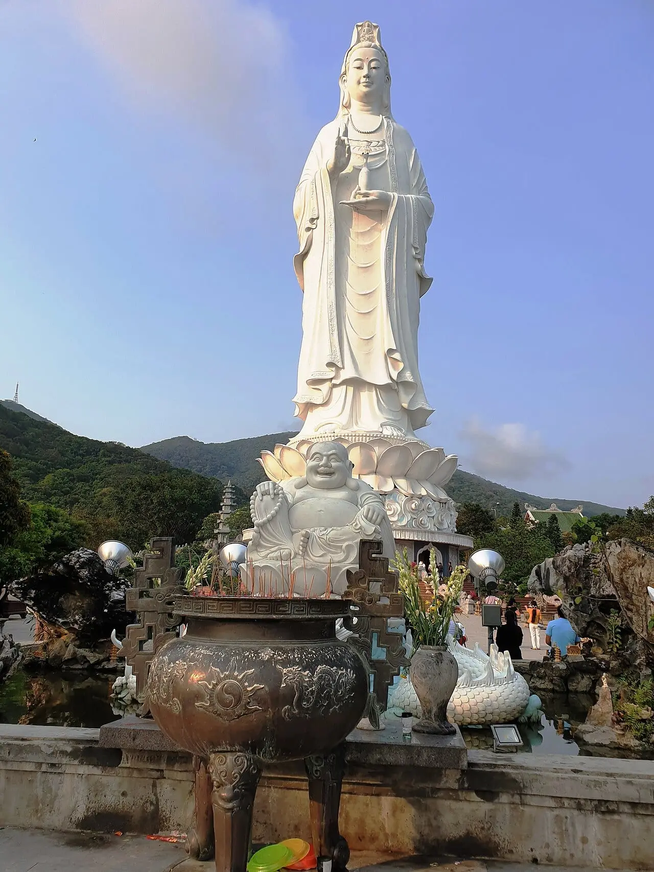 The Lady Buddha statue at Linh Ung Pagoda, Da Nang