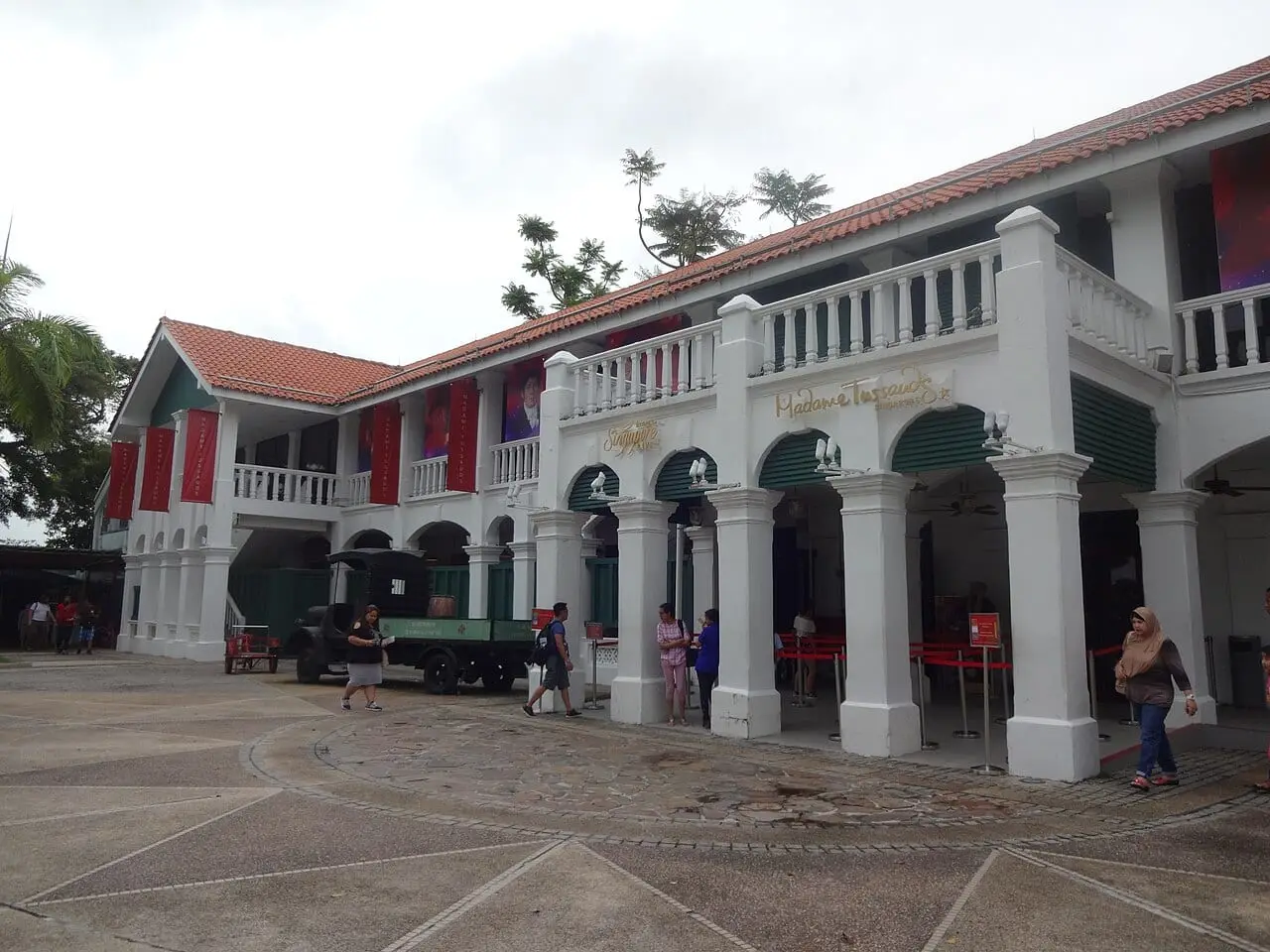 The Madame Tussauds Singapore building at Imbiah Lookout