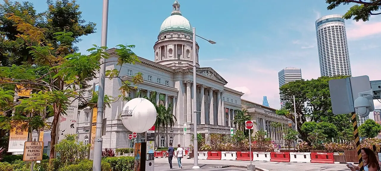 The National Gallery Singapore, in the former Supreme Court and City Hall