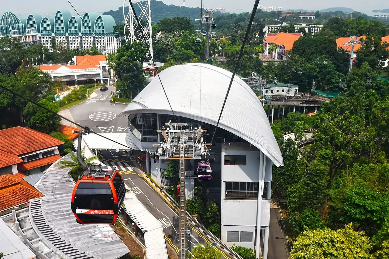 Imbiah Lookout station on Sentosa