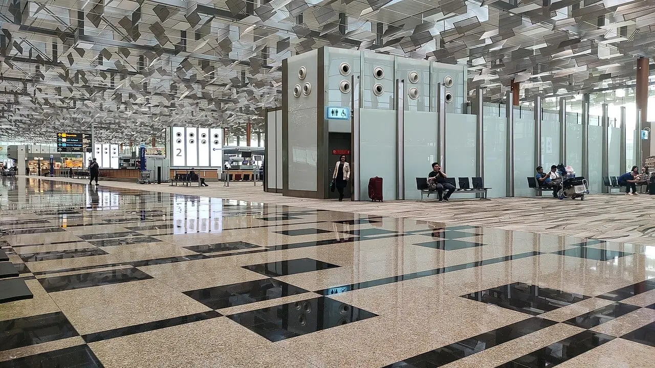 Inside Changi Airport Terminal 3
