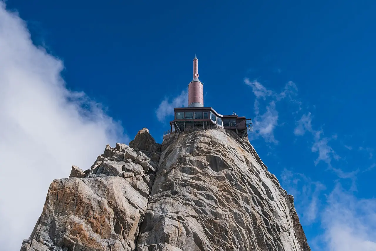 The Aiguille du Midi summit station