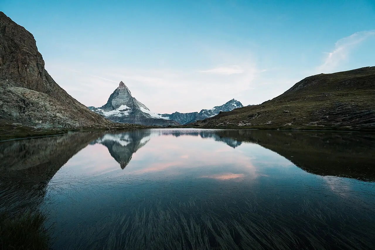 The Matterhorn reflected in the Riffelsee