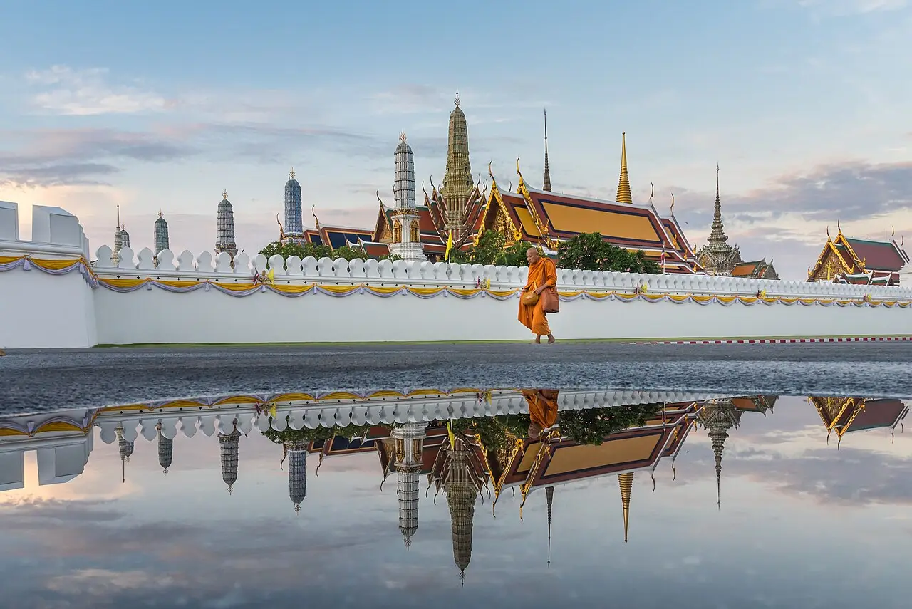 The Temple of the Emerald Buddha in the Grand Palace, Bangkok