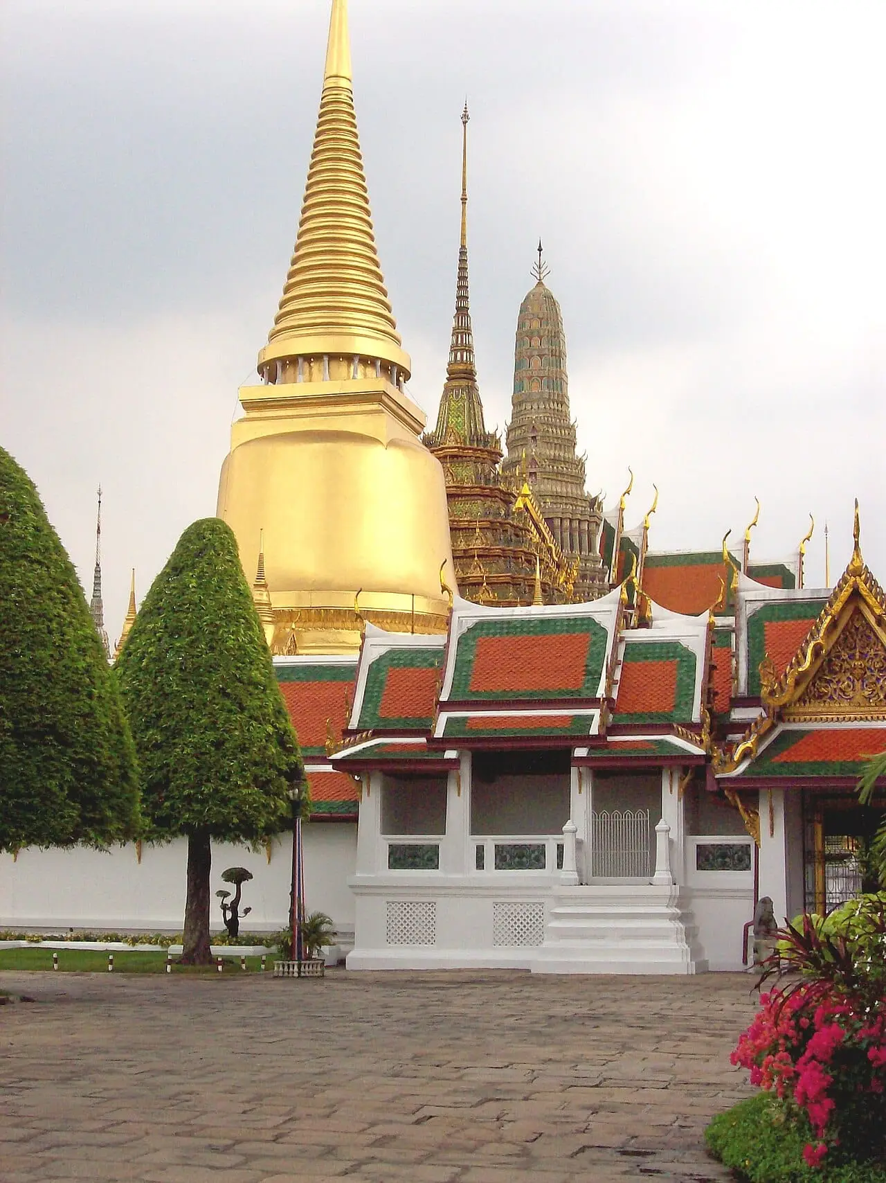 The Grand Palace buildings in Bangkok