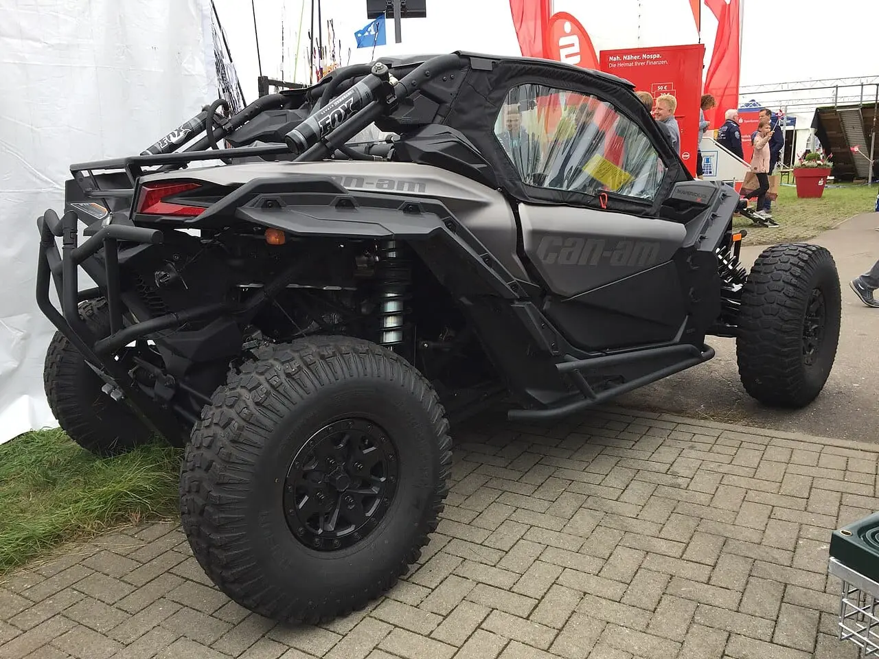 A Can-Am Maverick buggy