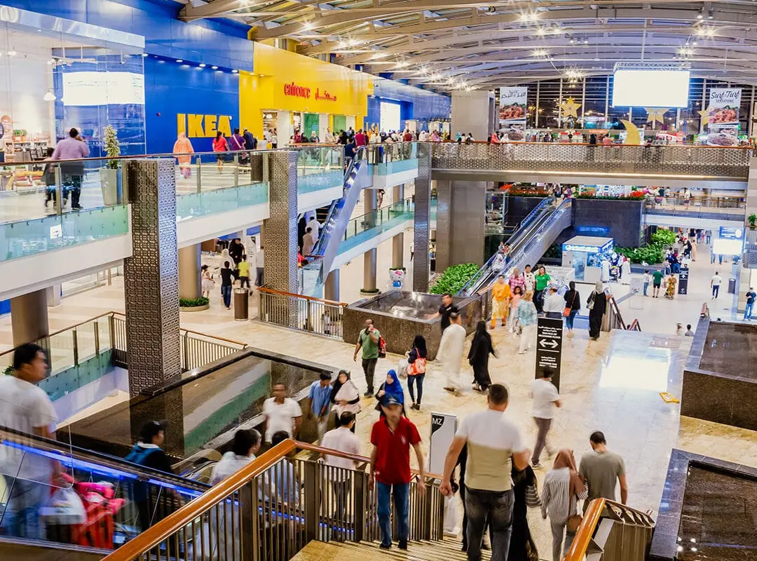 The Dubai Mall atrium
