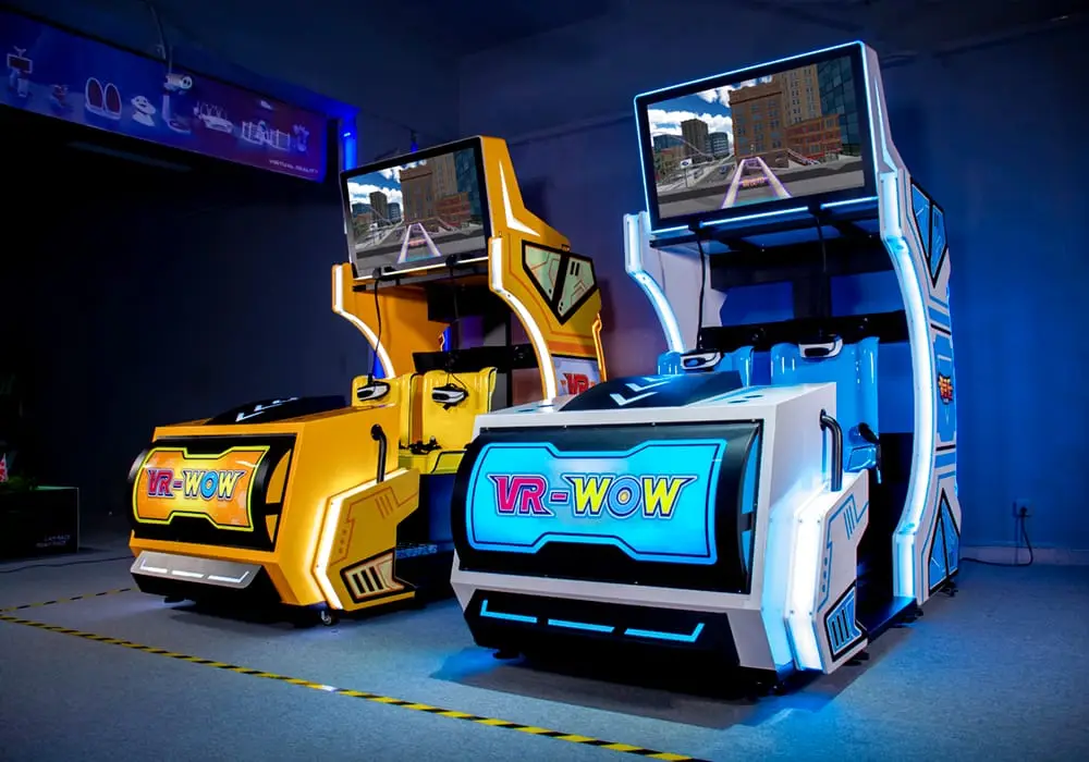 A VR ride simulator