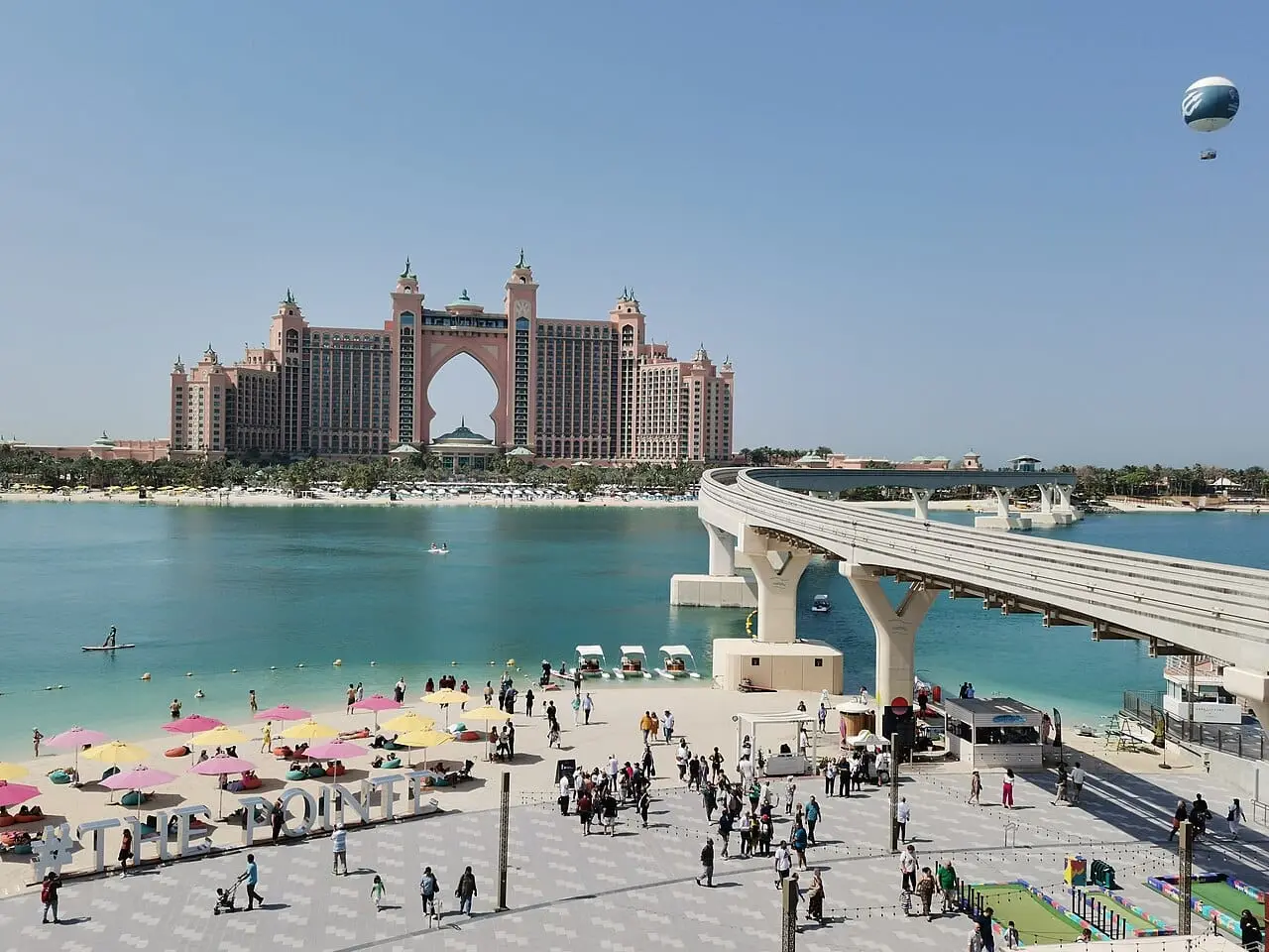 Atlantis, The Palm at the end of the monorail