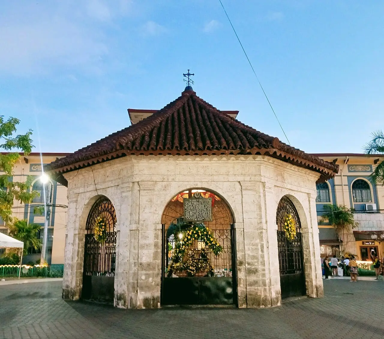 The Magellan's Cross pavilion in Cebu City