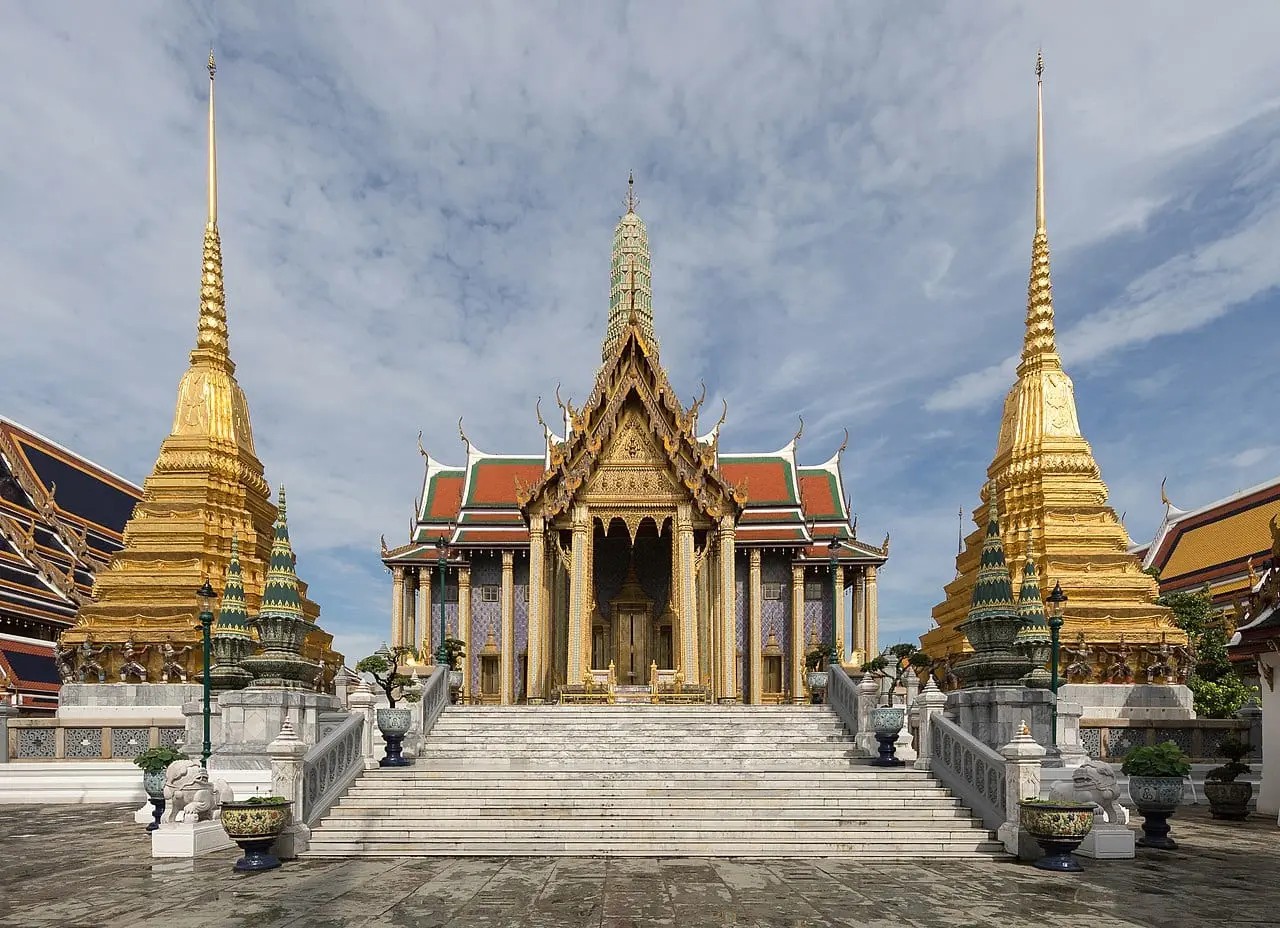 The Temple of the Emerald Buddha at the Grand Palace, Bangkok
