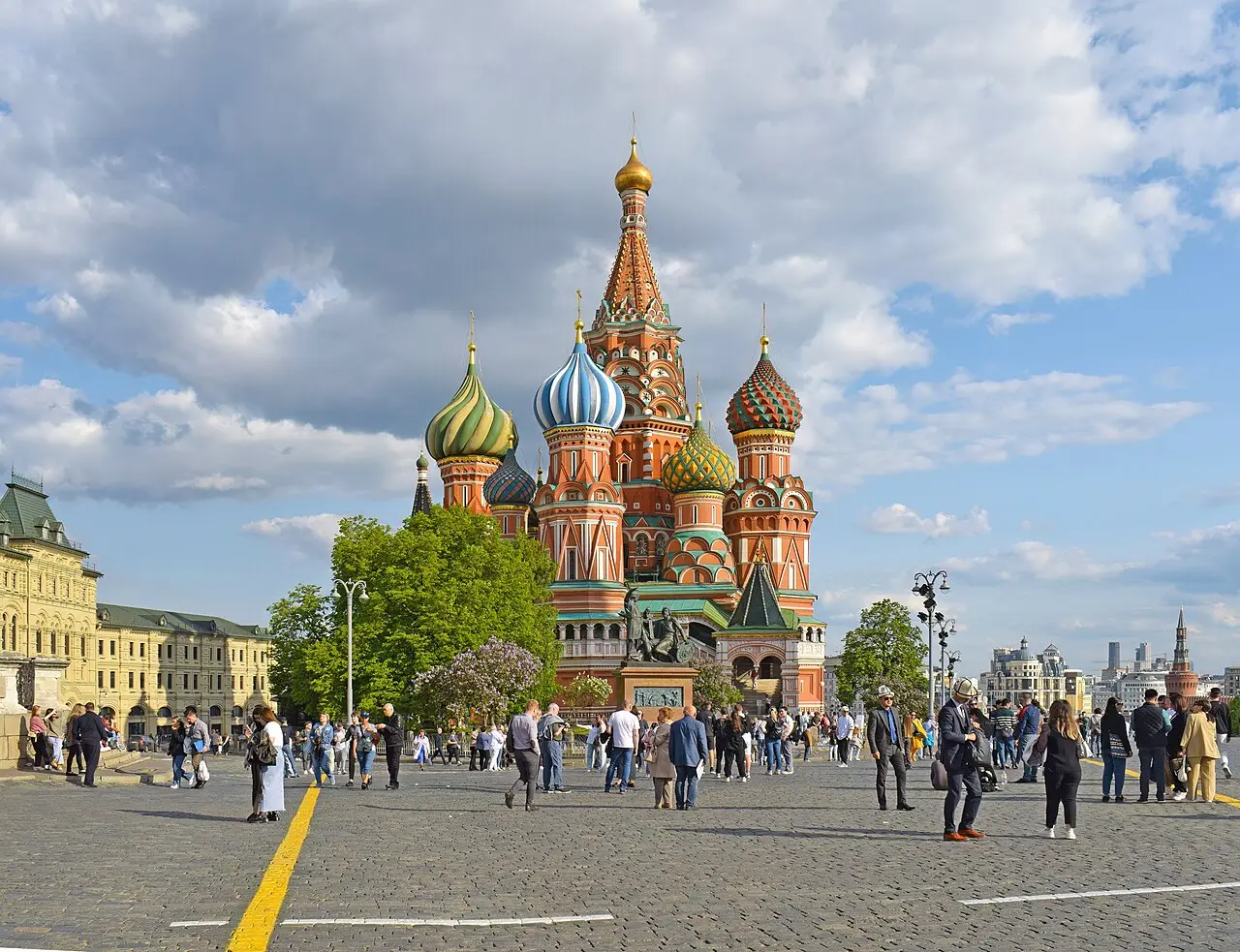 Saint Basil's Cathedral on Red Square, Moscow